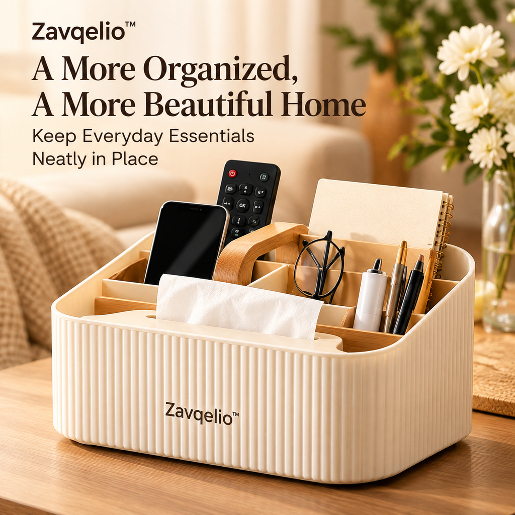 Zavqelio™ HavenNest Multi-Function Home Organizer