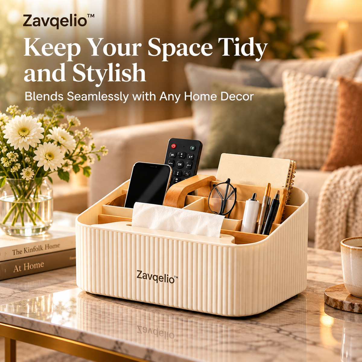 Zavqelio™ HavenNest Multi-Function Home Organizer